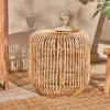Nkuku New Arrivals Kedarpur Rattan Side Table