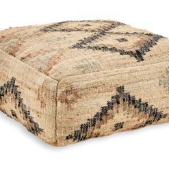 Nkuku Kesu Kilim Pouf - Large New Arrivals 10 Nkuku Kesu Kilim Pouf - Large New Arrivals