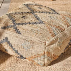 Nkuku New Arrivals Kesu Kilim Pouf - Small