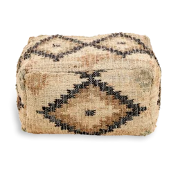 Nkuku New Arrivals Kesu Kilim Pouf - Small