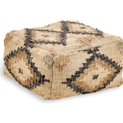 Nkuku New Arrivals Kesu Kilim Pouf - Small