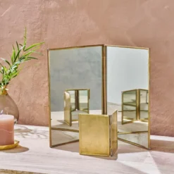 Nkuku Kiko Folding Mirror