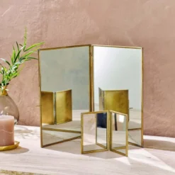 Nkuku Kiko Folding Mirror