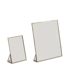Nkuku Kiko Standing Mirror Brass Home Accessories