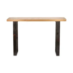 Nkuku Kiri Mango Wood Console Table New Arrivals