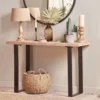 Nkuku Kiri Mango Wood Console Table New Arrivals