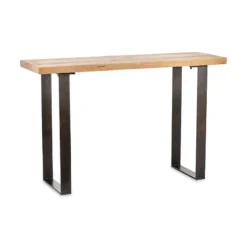 Nkuku Kiri Mango Wood Console Table New Arrivals