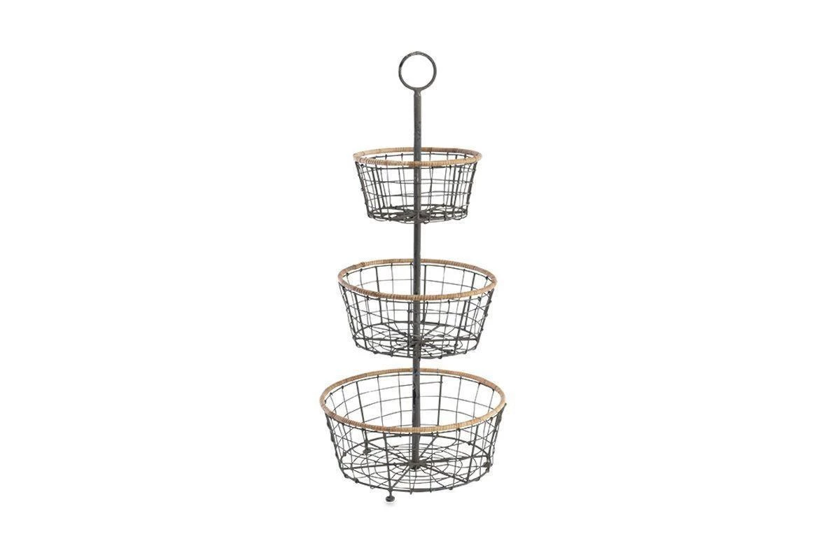 Nkuku Koba Wire Bowl Stand Kitchen 6 Nkuku Koba Wire Bowl Stand Kitchen