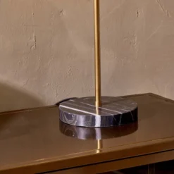 Nkuku Kumbe Marble Table Lamp Living Room