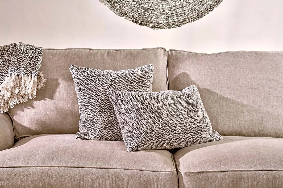 Nkuku Kunvar Recycled Cotton Cushion Cover New Arrivals 3 Nkuku Kunvar Recycled Cotton Cushion Cover New Arrivals