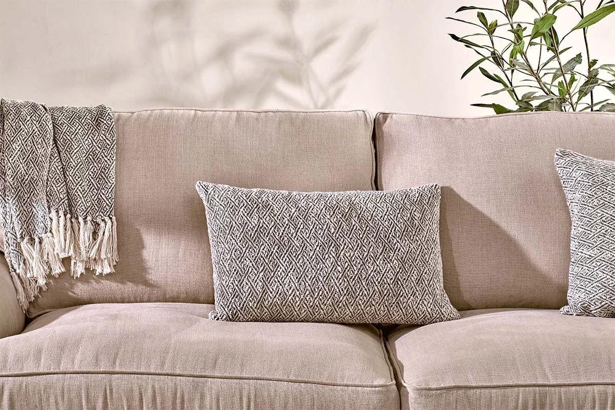 Nkuku Kunvar Recycled Cotton Cushion Cover New Arrivals 5 Nkuku Kunvar Recycled Cotton Cushion Cover New Arrivals