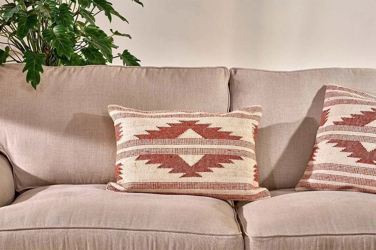 Nkuku Kutha Kilim Cushion Cover - Cream New Arrivals 5 Nkuku Kutha Kilim Cushion Cover - Cream New Arrivals