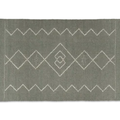 Nkuku Lamandi Recycled Rug - Moss