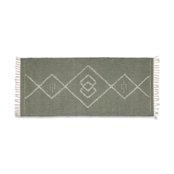 Nkuku Lamandi Recycled Runner - Moss Home Accessories