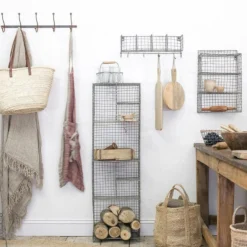 Nkuku Hallway & Bootroom Locker Room Standing Shelf - Large