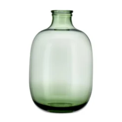 Nkuku Lua Glass Vase - Green Home Accessories