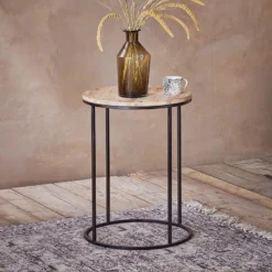 Nkuku Living Room Luto Side Table