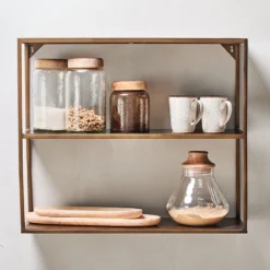 Nkuku Mahi Iron Wall Shelf