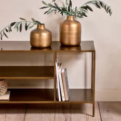 Nkuku New Arrivals Mahi Media Standing Shelf