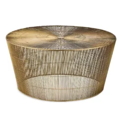 Nkuku Mahua Iron Coffee Table