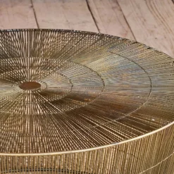 Nkuku Mahua Iron Coffee Table