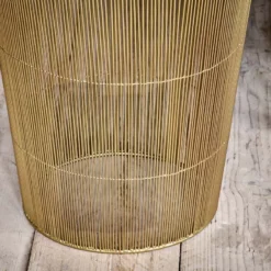 Nkuku Mahua Iron Side Table