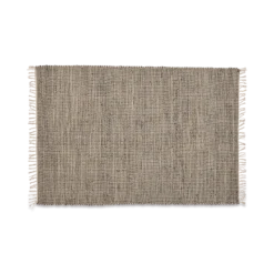 Nkuku Manado Jute & Cotton Rug - Indigo