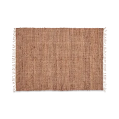 Nkuku Manado Jute & Cotton Rug - Rust 17 Nkuku Manado Jute & Cotton Rug - Rust
