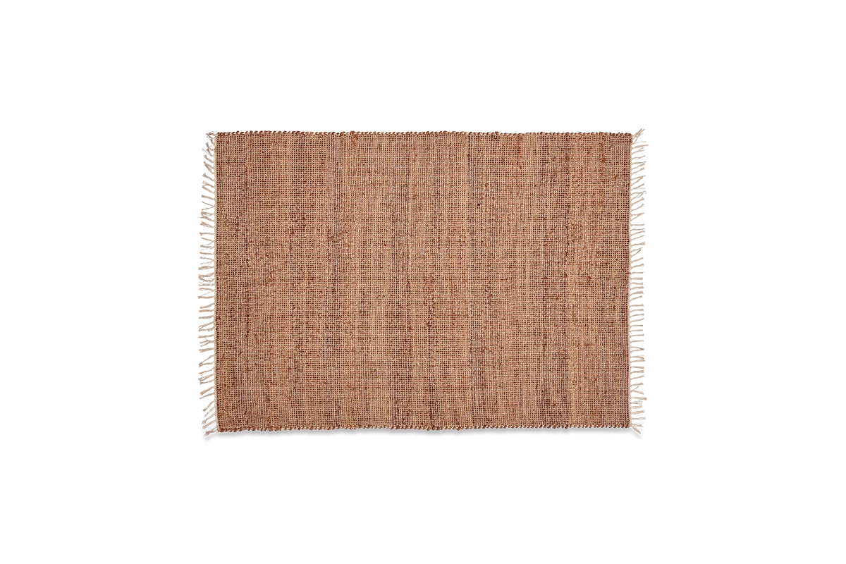Nkuku Manado Jute & Cotton Rug - Rust 9 Nkuku Manado Jute & Cotton Rug - Rust