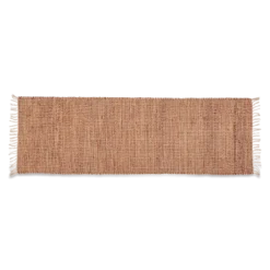 Nkuku Manado Jute & Cotton Runner - Rust 7 Nkuku Manado Jute & Cotton Runner - Rust