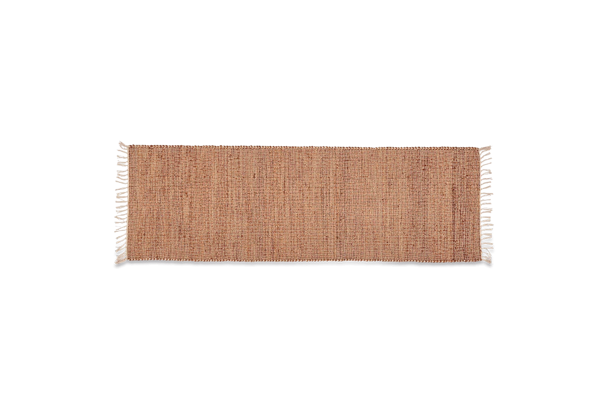Nkuku Manado Jute & Cotton Runner - Rust 5 Nkuku Manado Jute & Cotton Runner - Rust