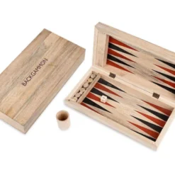 Nkuku Eco-Friendly Gifts Mango Wood Backgammon