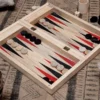 Nkuku Eco-Friendly Gifts Mango Wood Backgammon