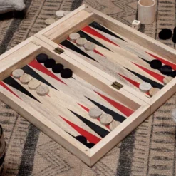 Nkuku Eco-Friendly Gifts Mango Wood Backgammon