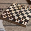 Nkuku Eco-Friendly Gifts Mango Wood Chess & Draughts