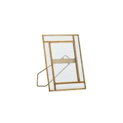 Nkuku Home Accessories Marisa Brass Standing Frame