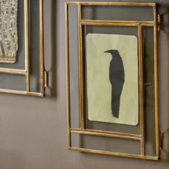 Nkuku Marisa Brass Wall Hung Frame