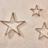 Nkuku Meru Brass Star - Antique Brass Home Accessories