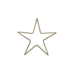 Nkuku Meru Brass Star - Antique Brass Home Accessories