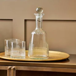 Nkuku Mila Decanter - Clear Tableware
