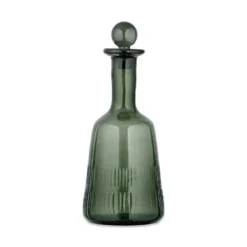 Nkuku Tableware Mila Decanter - Dark Emerald