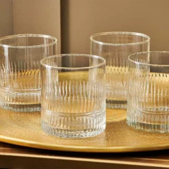 Nkuku Mila Tumbler - Clear (Set Of 4)