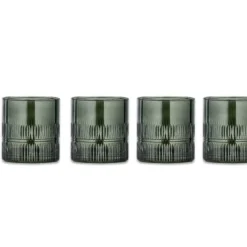 Nkuku Tableware Mila Tumbler - Dark Emerald (Set Of 4)