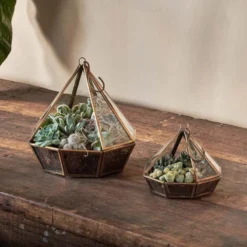 Nkuku Home Accessories Mina Hanging Terrarium