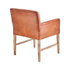 Nkuku Mirzapur Leather Desk Chair