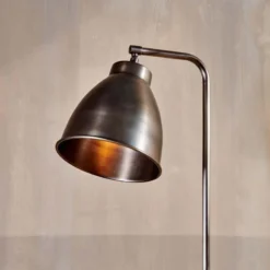 Nkuku Muturi Floor Lamp - Aged Bronze Living Room