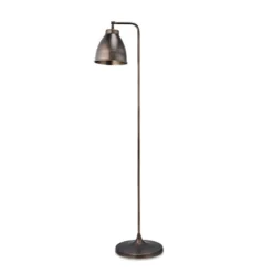 Nkuku Muturi Floor Lamp - Aged Bronze Living Room