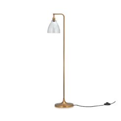 Nkuku Muturi Glass Floor Lamp - Antique Brass New Arrivals 11 Nkuku Muturi Glass Floor Lamp - Antique Brass New Arrivals