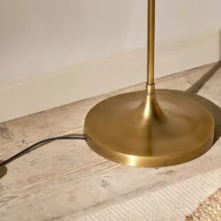 Nkuku Muturi Glass Floor Lamp - Antique Brass New Arrivals 10 Nkuku Muturi Glass Floor Lamp - Antique Brass New Arrivals
