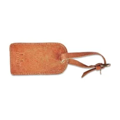 Nkuku Namba Leather Luggage Tag Eco-Friendly Gifts